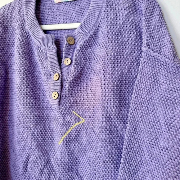 New Free People Hailee Sweater Set in Lavender Purple Size Small - Picture 8 of 16